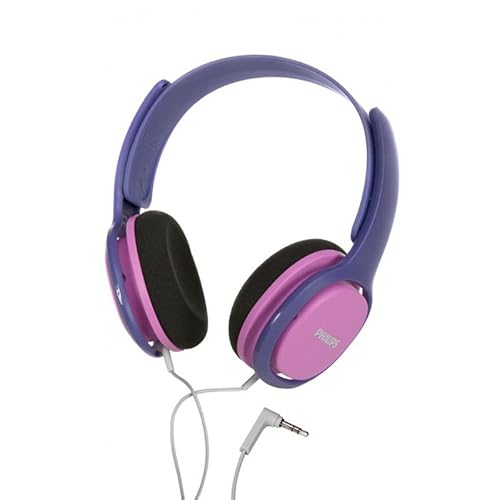 Philips SHK2000PK/00 Leichtkopfhörer inkl. Laustärkebegrenzung pink - 3